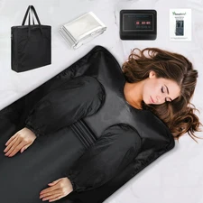 Infrared Sauna Blanket, Far Infrared Blanket, Dual Temperature Control#3138S4Y