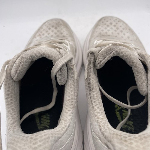 Size 8 - Hoka Women's Clifton 9 White White - Picture 9 of 11