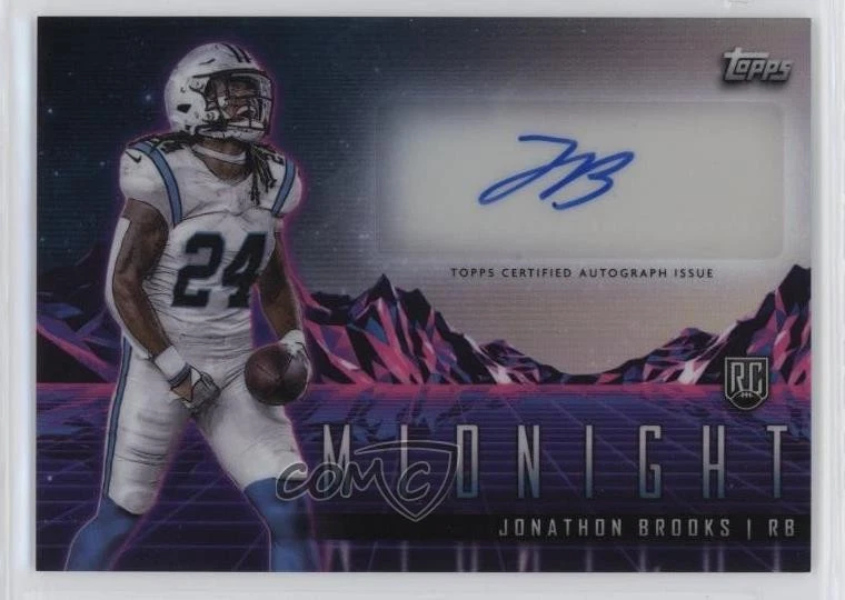 2024 Midnight Rookie Horizon Signatures Jonathon Brooks #09p1