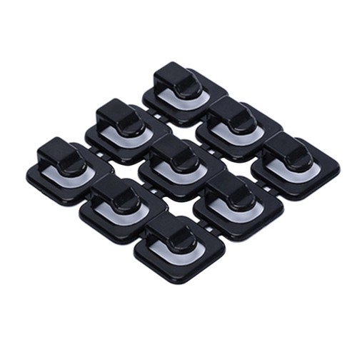 18 Pcs Netzwerkkabel Organizer Kabel-Organizer Verstellbare Kabelclips - Photo 7/11