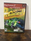 Juiced PS2 Complete CIB w/ Manual Tested Racing PlayStation 2 Game