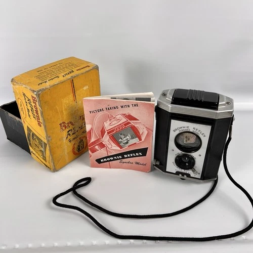 Brownie Reflex Synchro Model Camera Strap Eastman Kodak Untested