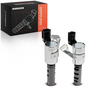 2-PC Engine Variable Valve Timing VVT Solenoid Set for Enhanced Performance