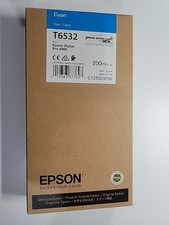 Epson t6532 Ultrachrome HDR Cyan Ink Cartridge Exp 2021