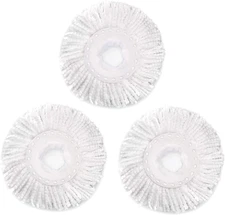 3 Pack Spin Mop Replacement Head for Hurrica, Mopnad, Cassabel and Other 360 Spi