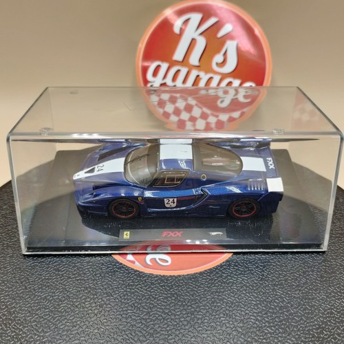 Hot Wheels Elite 1/43 Ferrari FXX #24 Blue NO BOX diecast model - Picture 5 of 8