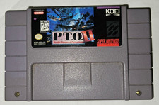 P.T.O. II PTO 2 Cartridge Only SNES Super Nintendo Authentic New Battery 1995