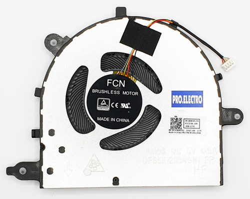 Lenovo 15-ARE FM8S DFS5K12115491N DC28000F1F0 DC 5V 0.5A Lüfter Fan - Bild 3 von 4