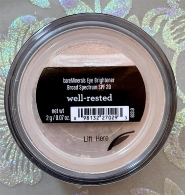 #ad bareMinerals SPF 20 Eye Brightener Concealer WELL RESTED 2g XL NEW SEALED $19.50