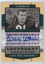 2004 Upper Deck NFL Legends Legendary Signatures Doug Atkins #LS-DA Auto HOF
