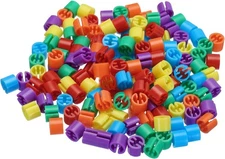 MECCANIXITY Clothes 12 x 10mm, Red, Green, Yellow, Blue, Purple, Orange 