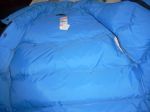 Vintage Blue Frostline Kit Vest Mens Medium Down Insulated Broomfield Col. READ. image 3