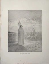 The Doré Bible Illustrations - Jacob keeping Laban's Flock