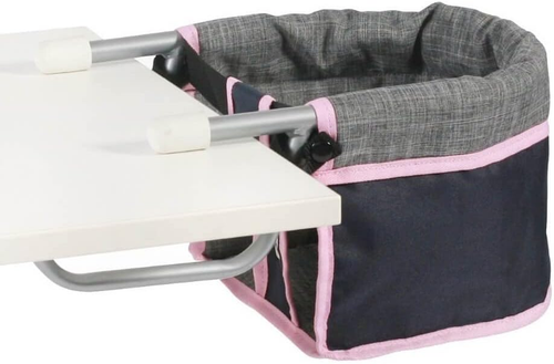 735 26 - Seggiolino Da Tavolo 60 Cm, Colore: Grigio Melange - Foto 8 di 12