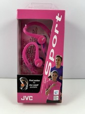JVC HAECX20P In-Ear Sports Headphones - Pink