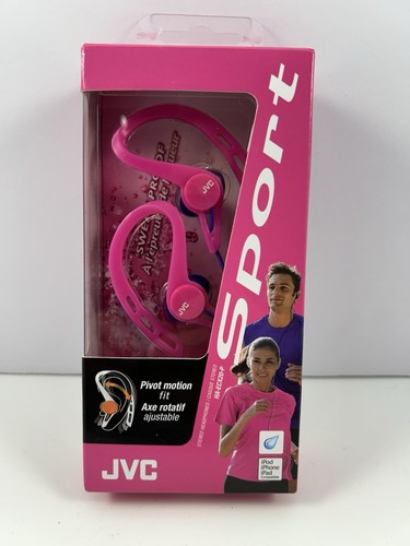 JVC HAECX20P In-Ear Sports Headphones - Pink - Picture 1 of 3