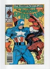 AMAZING SPIDER-MAN #323 (VF+) NEWSSTAND! CAPTAIN AMERICA! TODD MCFARLANE!