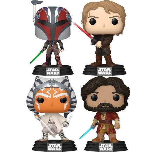 Funko Pop Star Wars: Ahsoka Figuras Vinilo Onda 3 Pack de 4 - Imagen 2 de 14