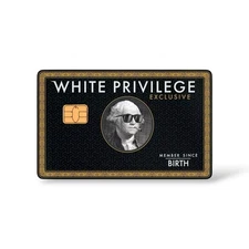 Privilege Credit Card Sticker Debit Skin Decal Cover OG