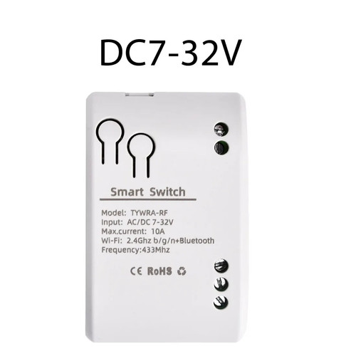 1CH TuyaSmart Remote Control Wireless Wifi Switch Module DC7-32V AC85-250V 2200W - Picture 8 of 19