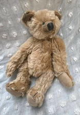 Vintage Antique Reproduction Mohair Teddy Bear Sarah McClellan Fully Jointed 9”