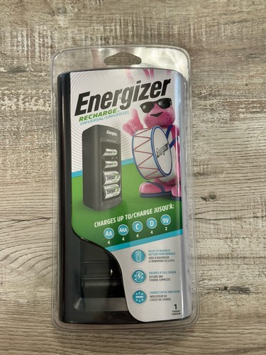Energizer Universal Recharger for NiMH Batteries AA, AAA, C, D, 9V - Picture 1 of 4