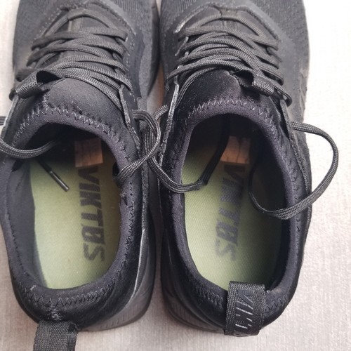 Viktos Range Trainer Shoes Tactical Triple Black Outdoors Veteran Men Size US 11 - Picture 8 of 10