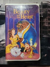 Beauty and The Beast VHS 1992 - Walt Disney's Black Diamond - Clamshell