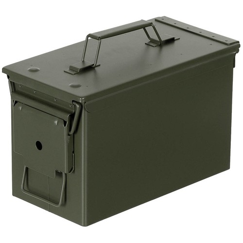 BW Munitionskiste US Ammo Box Metallkiste Metallbox Transportbox Metall Stahl - Bild 4 von 38