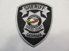 Georgia Sumter Co Sheriff Patch