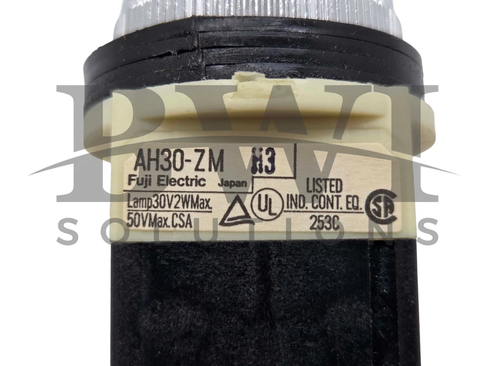 NUEVO Fuji Electric AH30-ZMGH3 luz piloto, lente abovedada verde de 30 mm AH30ZMGH3 Foto 3 de 4