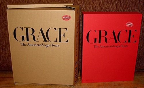 Neu SIGNIERT Grace Coddington The American Vogue Years HC DJ Slipper Mode 1.