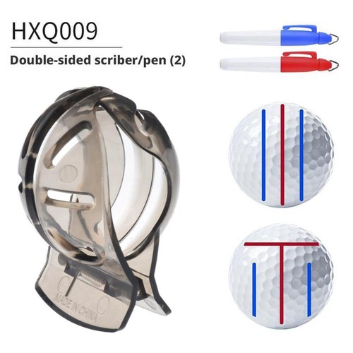 Golf Ball Liner with Marker Pen Triple Line Colorful Outdoor Template,'`,.';` - Picture 12 of 31