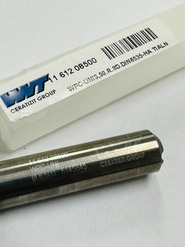 CERATIZIT WNT KOMET CARBIDE DRILL WPCUNI.8,50.R.8D.IK.DIN6535.HA TIALN NEW 1 pcs - Picture 2 of 5