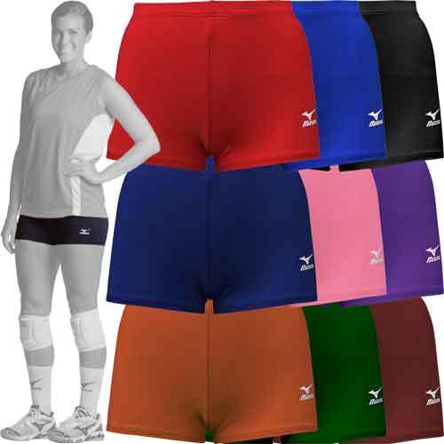 Mizuno Women's Low Rider Volleyball Shorts, 2.75 Mizuno Women's Low Rider Volleyball Shorts, 2.75