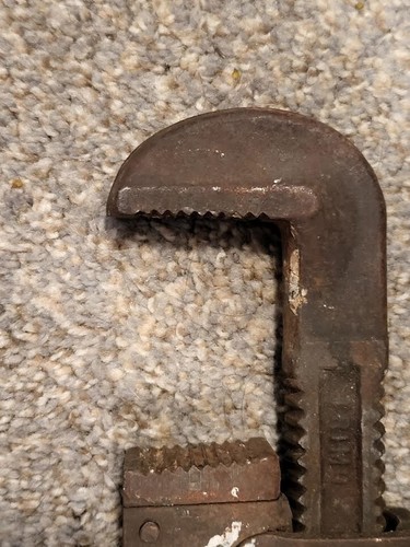 Vintage 18" Trimo Pipe Wrench Monkey Tool Trimont Steel USA Drop Forged - Picture 4 of 5