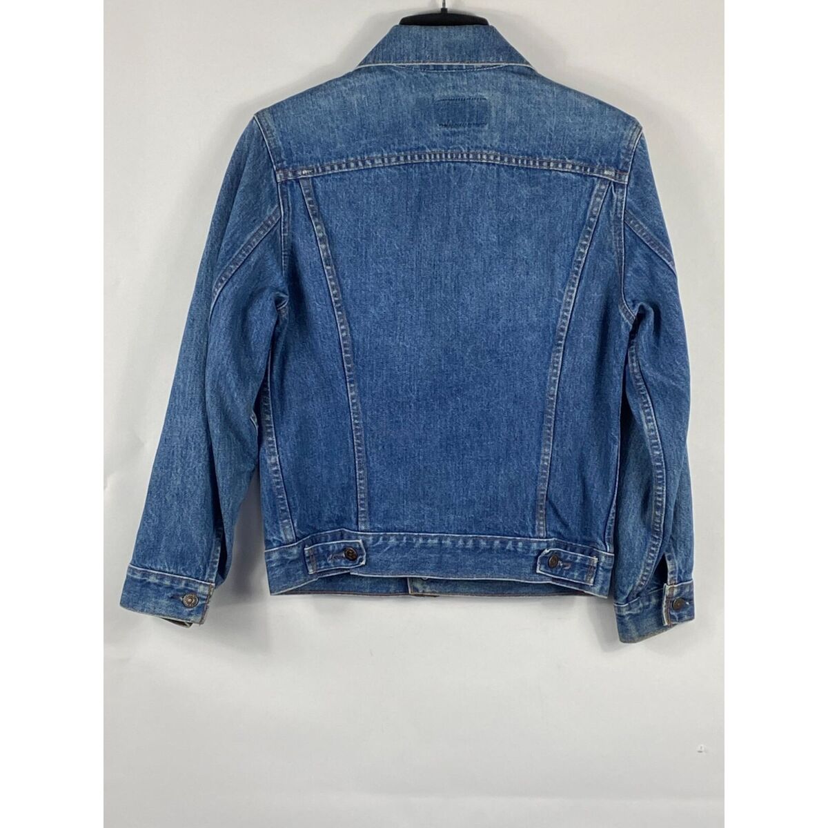 Vintage 80s Levi's Trucker Type Denim Jacket Blue Men's Size