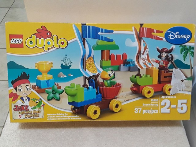 Lego Duplo #10539 Disney Jake & Neverland Pirates Beach Racing Building Toy NEW | eBay