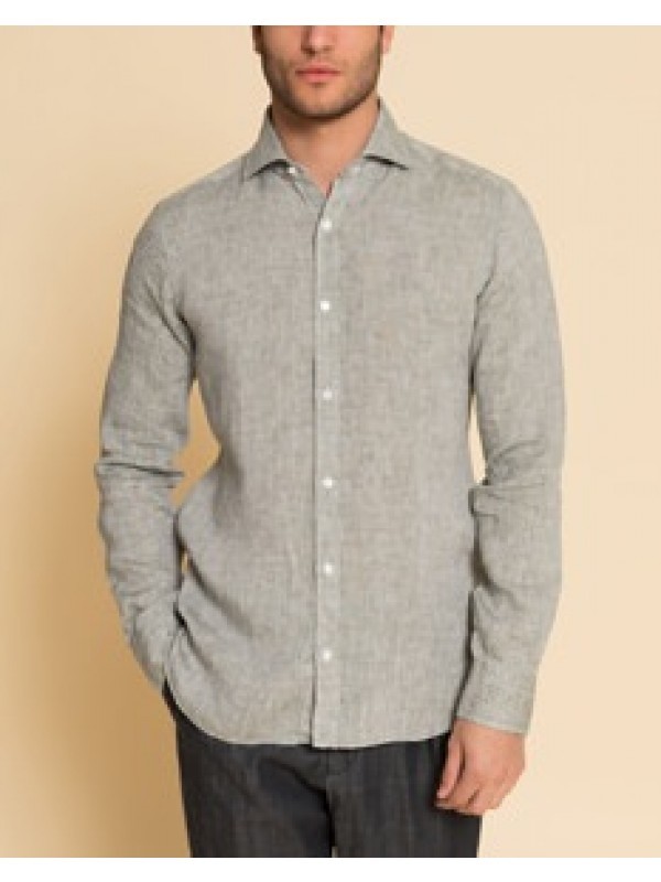 Barba camicia uomo Dandy life in lino verde (20BN) Barba camicia uomo Dandy life in lino verde (20BN)