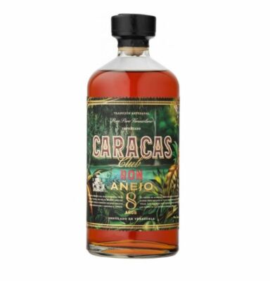 Caracas Club Ron Anejo 8 Jahre Rum aus Venezuela - 40 % Vol. / 0,7 Liter