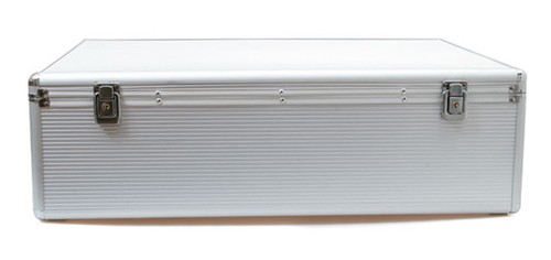 2 Mediarange Aluminium 1000 CD DVD DJ Flight storage case numbered sleeves BOX78 - Picture 2 of 3