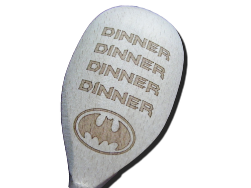 BATMAN JOKER GOLF ROLLING STONES STIRRER WOODEN BAKING LICK SPOON COOKING GIFT - Picture 18 of 34