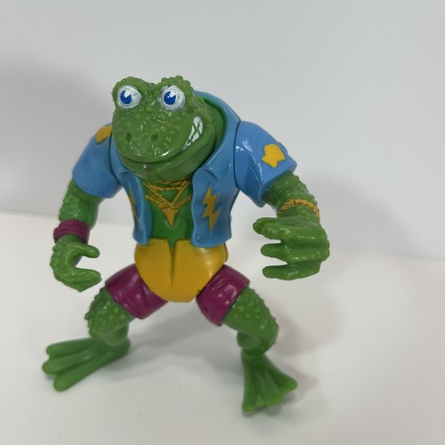 1989 Dschingis Frog Teenage Mutant Ninja Turtles TMNT Vintage Figur - Bild 3 von 6