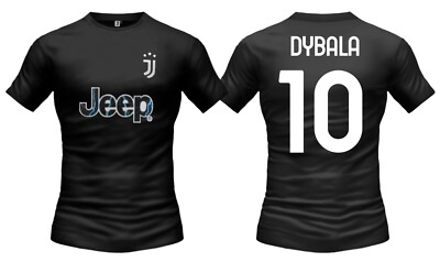 Dybala Juventus Away Jersey 2023 2022 Official Juve Transfer Black