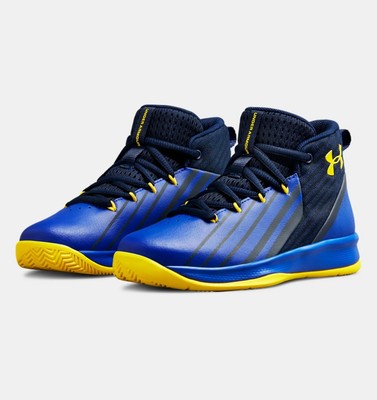 13K Under Armour Kids Pre School Lockdown 4 Basketball Shoe 400 Royal /Black 13K Under Armour Kids Pre School Lockdown 4 Basketball Shoe 400 Royal /Black