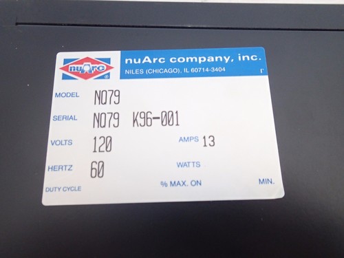Warranty NUARC EZ1 CONTROLLER INTEGRATOR SYSTEM NQ79 CONTROL PANEL SWITCH - Picture 5 of 6