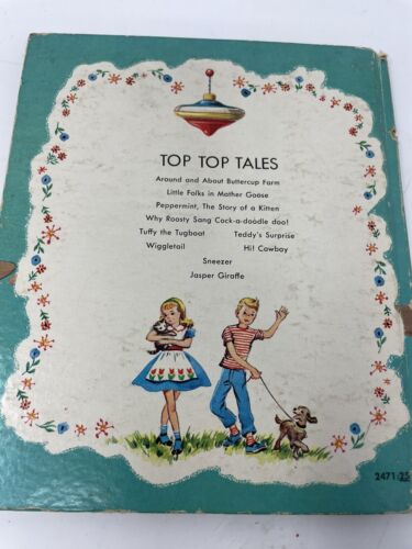 Little Folks in Mother Goose TOP TOP TALES - Whitman 1946 - Picture 2 of 5