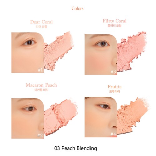 DASIQUE Blending Mood Cheek 10.4g 6 colors 2023 New Vegan K-Beauty - Picture 5 of 22