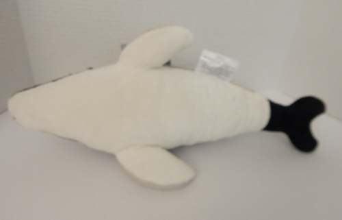 Clearwater Marine Aquarium~"Winter" Dolphin Plush w/Black Prosthetic Tail w/Tag - 第 5/12 張圖片