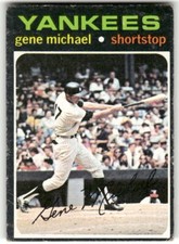 1971 Topps #483 Gene Michael- POOR